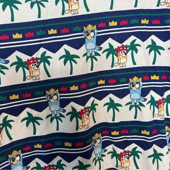 Hanna Andersson Bluey Long John Pajama Set Adult Size Large - Picture 5 of 8